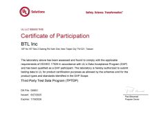 UL TPTDP-Cert.-TP