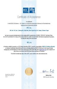 UL CBTL Cert.-TP