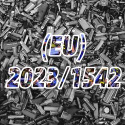 Impact of the new EU Battery Regulation (EU) 2023/1542 on manufacturers of audio/video/IT and communication technology equipment